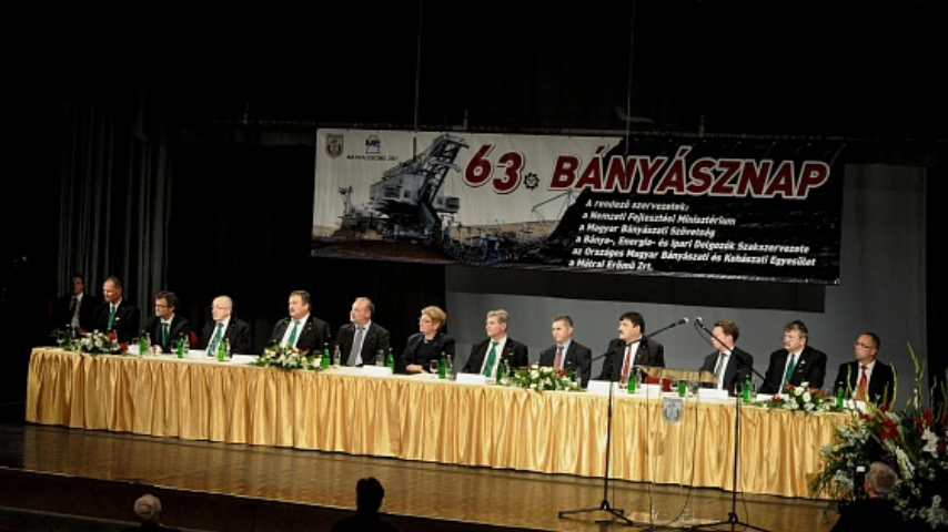 Bányásznap országos központi ünnepsége 2013