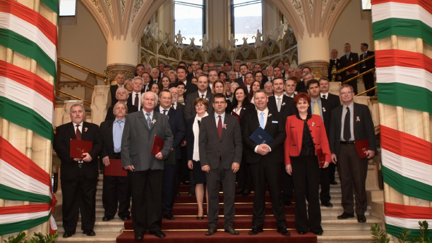 Bányászati ágazati kitüntetések 2017. március 15.