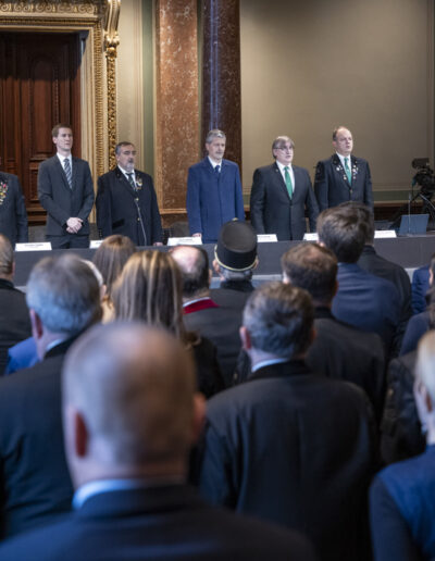 Az ünnepi elnökség